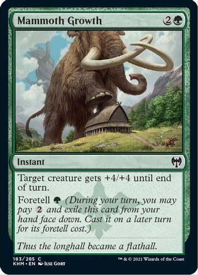 Mammoth Growth (183) [Kaldheim]