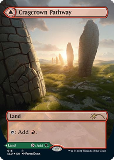 Cragcrown Pathway (Borderless) (16) [Secret Lair Series]