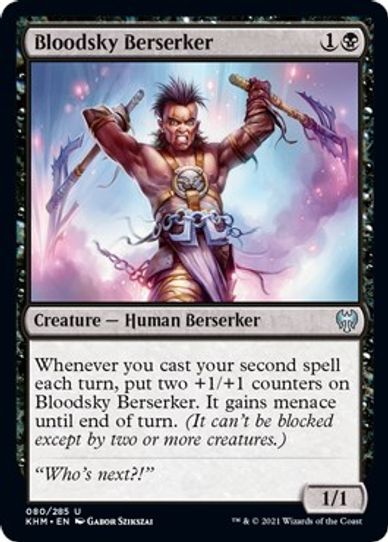 Bloodsky Berserker (80) [Kaldheim]