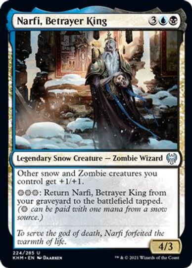 Narfi, Betrayer King (224) [Kaldheim]