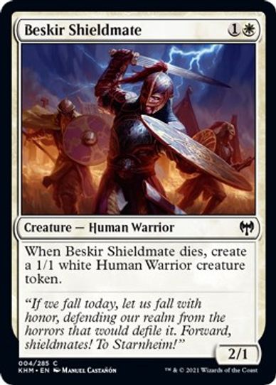 Beskir Shieldmate (4) [Kaldheim]