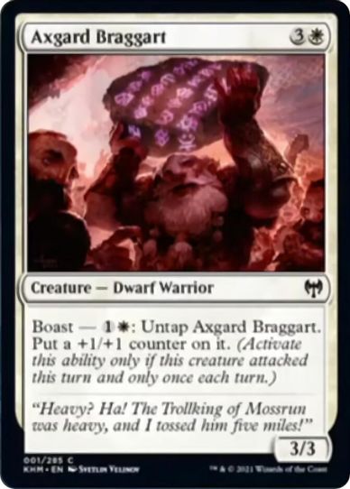 Axgard Braggart (1) [Kaldheim]