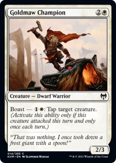Goldmaw Champion (14) [Kaldheim]