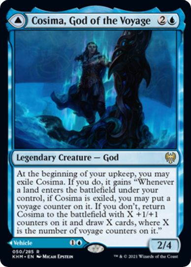 Cosima, God of the Voyage (50) [Kaldheim]