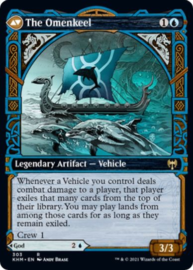 Cosima, God of the Voyage (Showcase) (303) [Kaldheim]