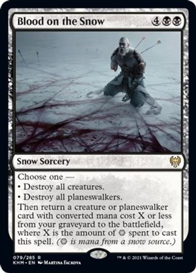 Blood on the Snow (79) [Kaldheim]