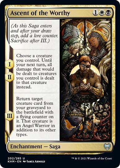 Ascent of the Worthy (202) [Kaldheim]