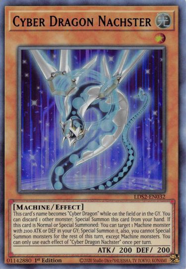Cyber Dragon Nachster (Blue) (LDS2-EN032) [Legendary Duelists: Season 2]