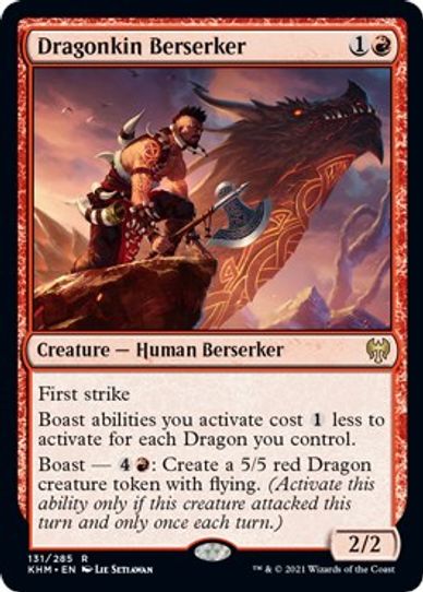 Dragonkin Berserker (131) [Kaldheim]
