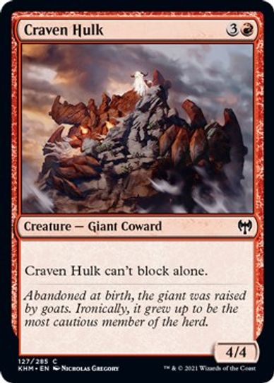 Craven Hulk (127) [Kaldheim]