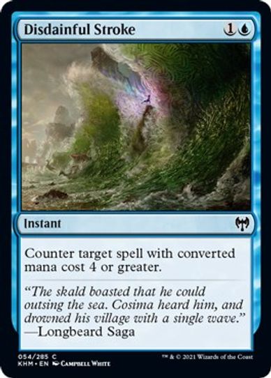 Disdainful Stroke (54) [Kaldheim]