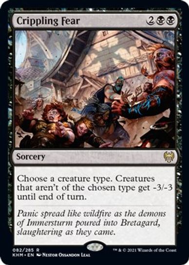 Crippling Fear (82) [Kaldheim]