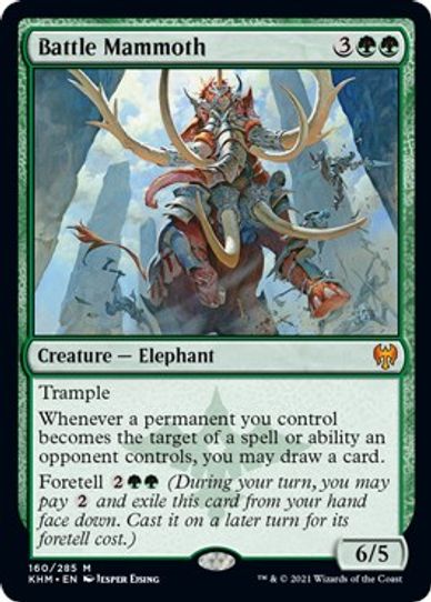 Battle Mammoth (160) [Kaldheim]