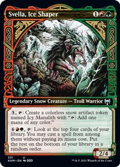 Svella, Ice Shaper (Showcase) (331) [Kaldheim]