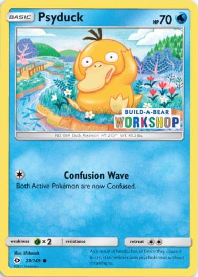 Psyduck (Build-A-Bear Workshop Exclusive) (28) [Miscellaneous Cards & Products]