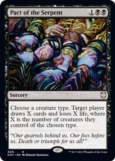 Pact of the Serpent (9) [Commander: Kaldheim]