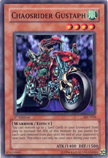 Chaosrider Gustaph (IOC-018) [Invasion of Chaos]