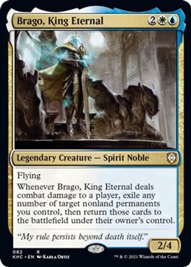 Brago, King Eternal (82) [Commander: Kaldheim]