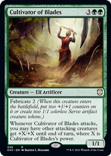 Cultivator of Blades (55) [Commander: Kaldheim]