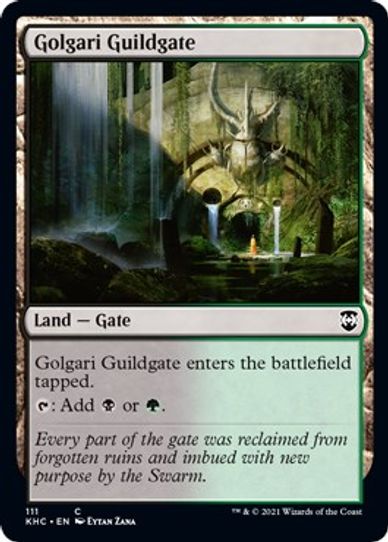 Golgari Guildgate (111) [Commander: Kaldheim]