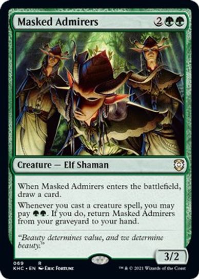 Masked Admirers (69) [Commander: Kaldheim]