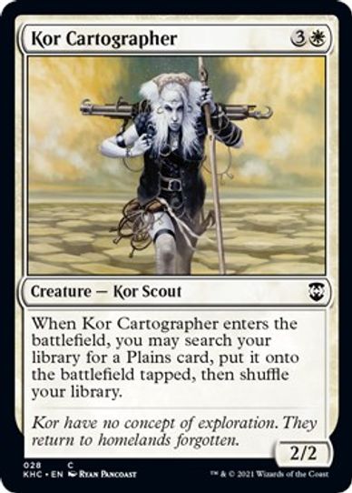 Kor Cartographer (28) [Commander: Kaldheim]