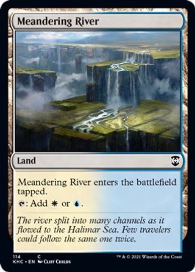 Meandering River (114) [Commander: Kaldheim]