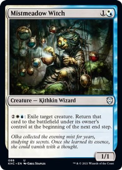 Mistmeadow Witch (88) [Commander: Kaldheim]