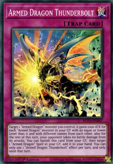 Armed Dragon Thunderbolt (BLVO-EN067) [Blazing Vortex]