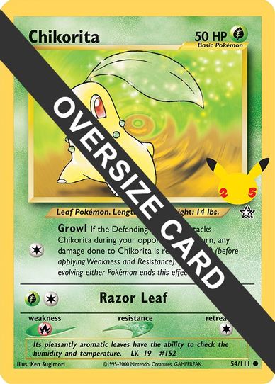 Chikorita (054/111) [First Partner Pack]