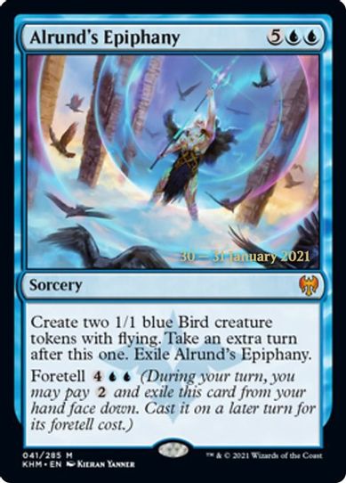 Alrund's Epiphany (41) [Prerelease Cards]