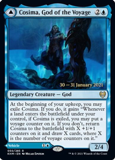 Cosima, God of the Voyage (50) [Prerelease Cards]