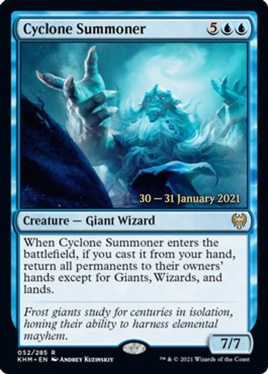 Cyclone Summoner (52) [Prerelease Cards]