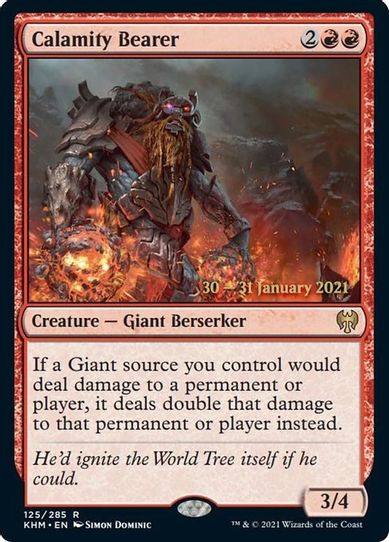 Calamity Bearer (125) [Prerelease Cards]
