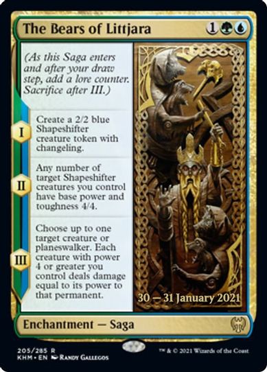 The Bears of Littjara (205) [Prerelease Cards]