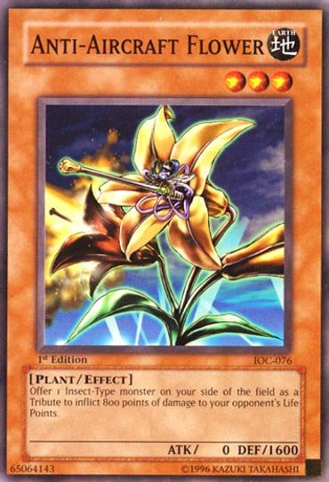 Anti-Aircraft Flower (IOC-076) [Invasion of Chaos]