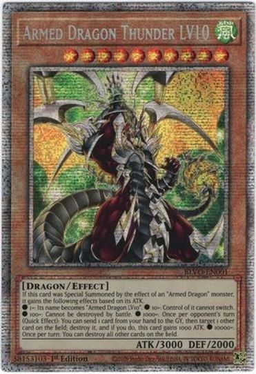 Armed Dragon Thunder LV (Starlight Rare) (BLVO-EN001) [Blazing Vortex]