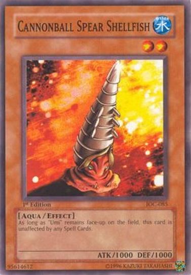 Cannonball Spear Shellfish (IOC-085) [Invasion of Chaos]