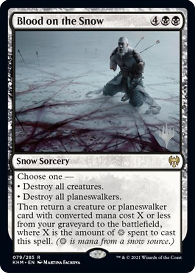 Blood on the Snow (79) [Promo Pack: Kaldheim]