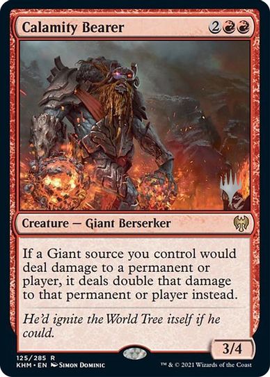 Calamity Bearer (125) [Promo Pack: Kaldheim]