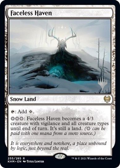 Faceless Haven (255) [Promo Pack: Kaldheim]