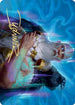 Alrund, God of the Cosmos Art Card (Gold-Stamped Signature) (9) [Art Series: Kaldheim]