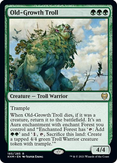 Old-Growth Troll (185) [Promo Pack: Kaldheim]