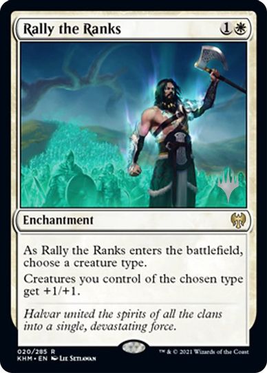 Rally the Ranks (20) [Promo Pack: Kaldheim]