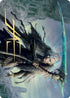 Egon, God of Death Art Card (Gold-Stamped Signature) (24) [Art Series: Kaldheim]