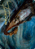 Funeral Longboat Art Card (Gold-Stamped Signature) (68) [Art Series: Kaldheim]