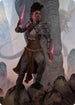 Kaya the Inexorable Art Card (58) [Art Series: Kaldheim]