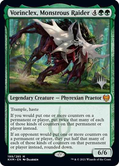 Vorinclex, Monstrous Raider (199) [Promo Pack: Kaldheim]