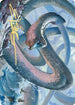 Koma, Cosmos Serpent Art Card () (Gold-Stamped Signature) (60) [Art Series: Kaldheim]