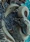 Koma, Cosmos Serpent Art Card () (80) [Art Series: Kaldheim]